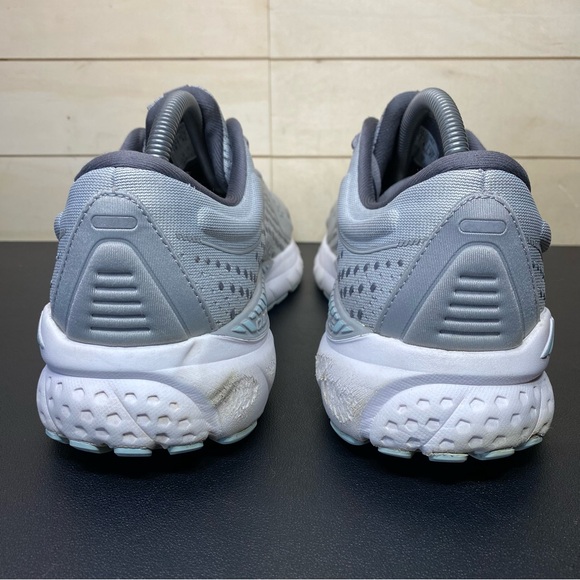 Brooks Adrenaline 21 GTS Grey Women's Size 10 Running Shoes D Wide Sneakers - Picture 6 of 11